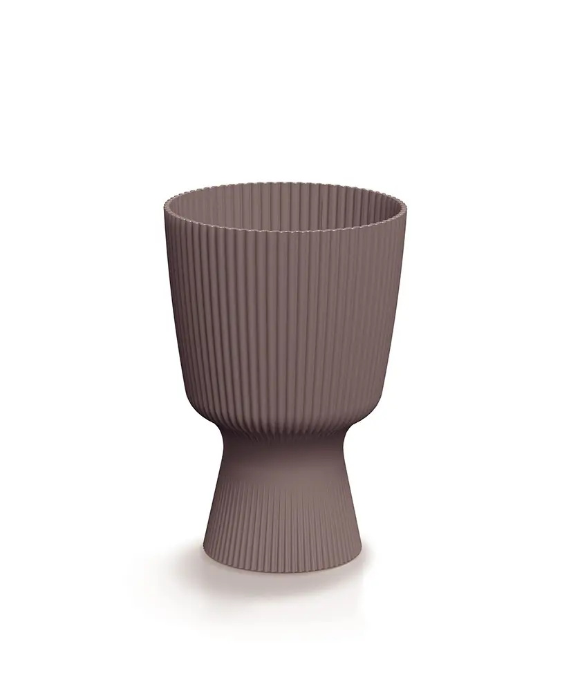 Prosperplast Květináč Milla Round marsala, varianta 14,6 cm