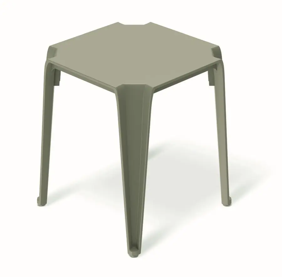 Prosperplast Zahradní odkládací stolek LOTTIES 39,6x39,6x46,5 cm zelený