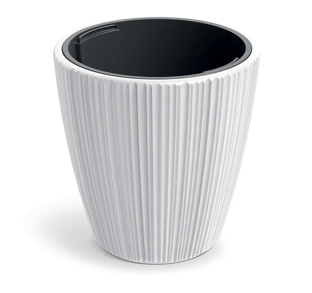 Prosperplast Plastový květináč OROS bílý matný, varianta 39 cm