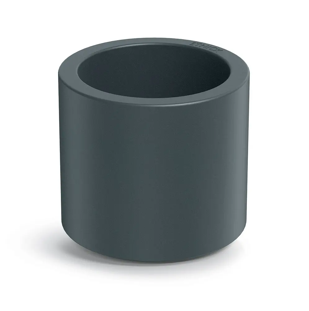 Prosperplast Plastový květináč TUBLAN ROUND betonově šedý, varianta