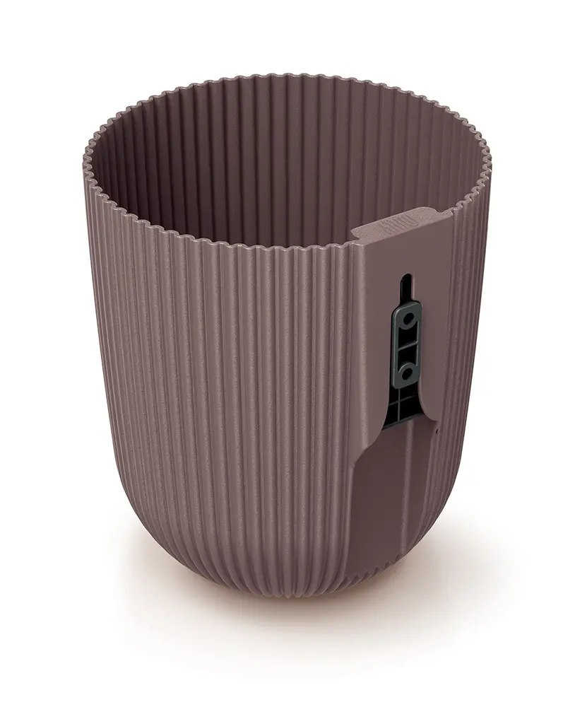 Prosperplast Nástěnný květináč MILLA WALL 14,6 cm marsala