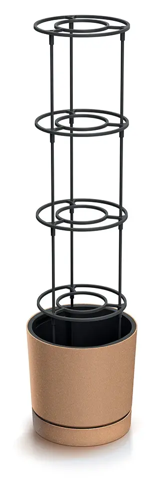 Prosperplast Květináč na pěstování rajčat HOME GROWERO ECO WOOD hnědý, varianta