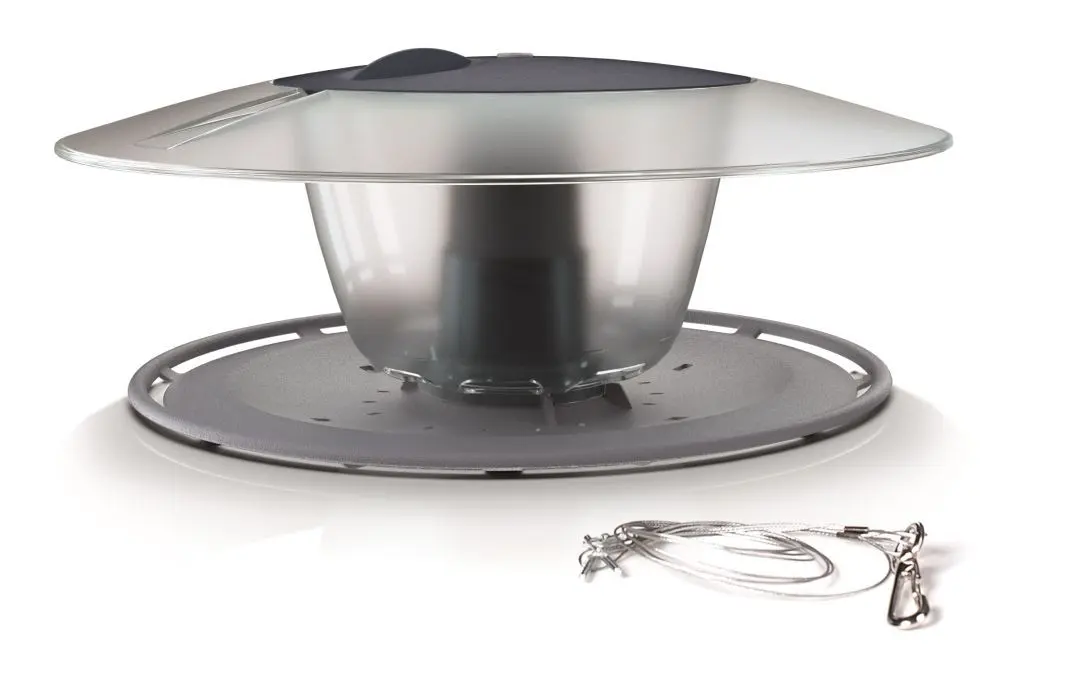 Krmítko pro ptáky BIRDYFEED ROUND šedý kámen 29,4cm PRIBFR-405U