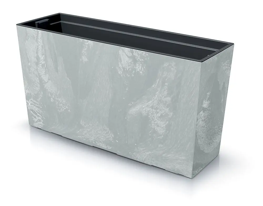 Prosperplast Truhlík s vkladem CORBI II 77 cm šedý
