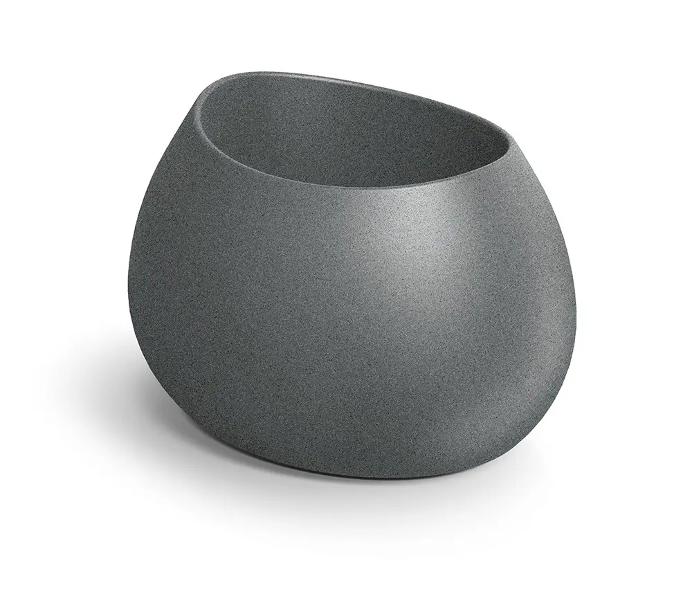 Prosperplast Plastový květináč EVOLIO 60 cm granitově šedý