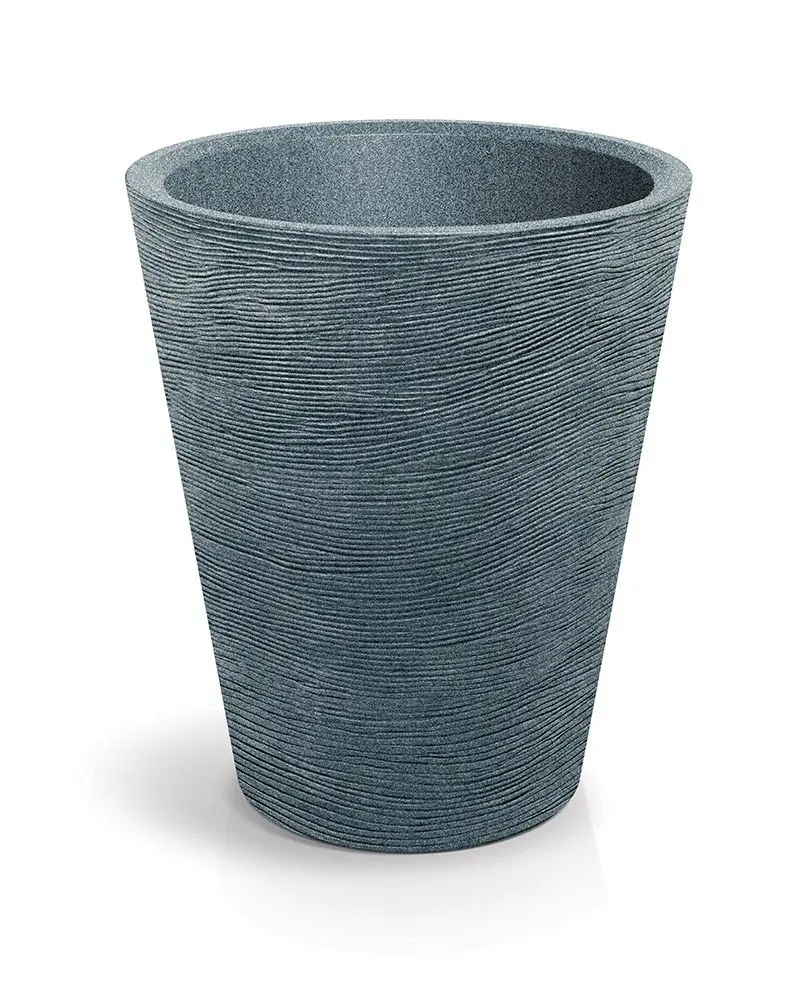 Prosperplast Plastový květináč TUBRAN ROUND granitový, varianta