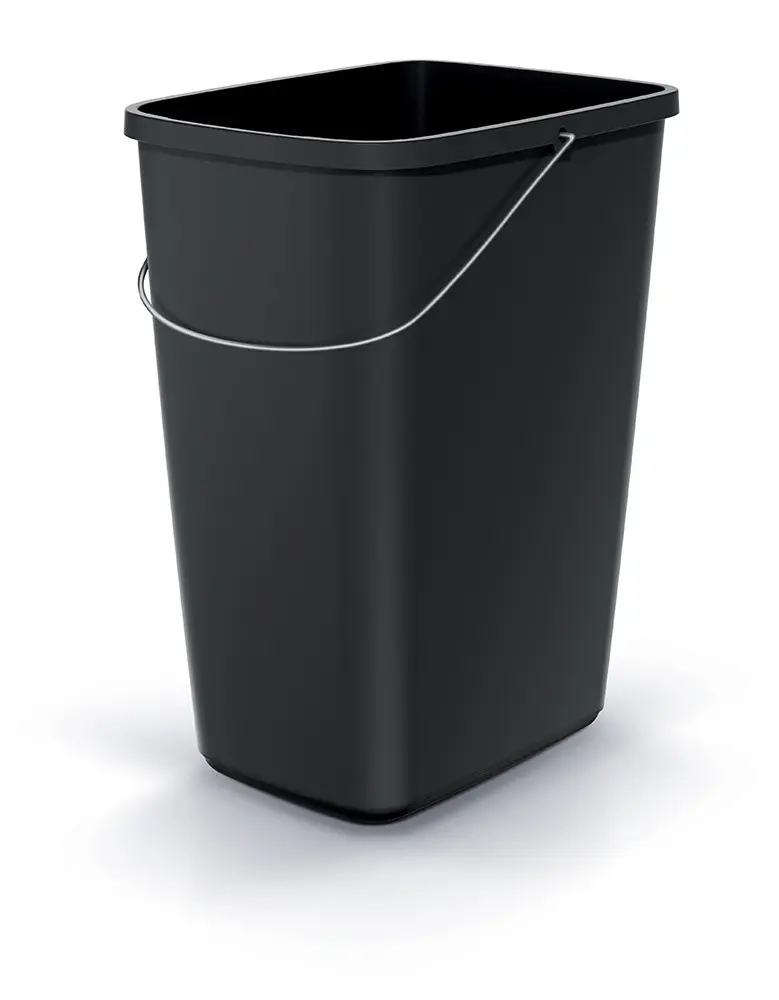 Prosperplast Odpadkový koš COMPACTO BASI černý, varianta 25 l