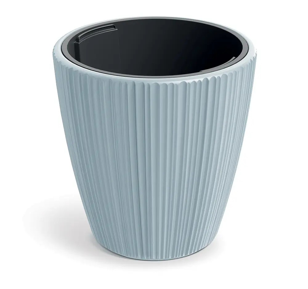 Prosperplast Plastový květináč OROS světle šedý matný, varianta 34,9 cm