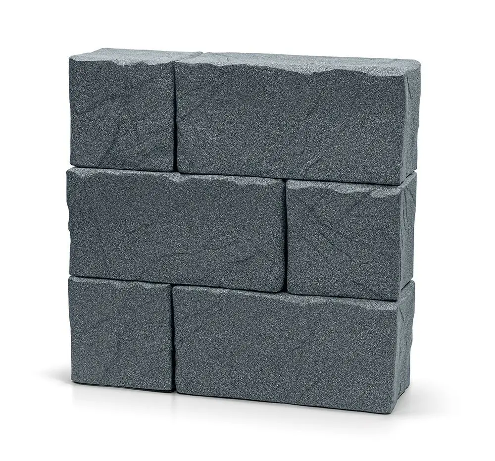 Prosperplast Sud na dešťovou vodu Stones Block 400 l tmavě šedý