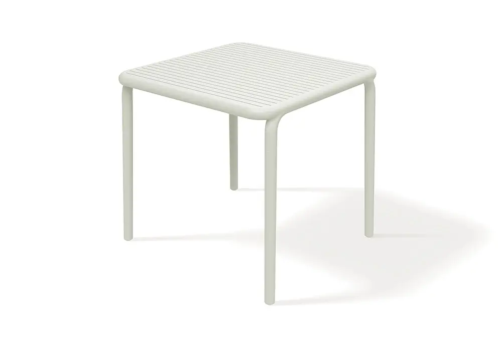 Prosperplast Zahradní jídelní stůl BRENES 79,5x79,5x75,5 cm béžový