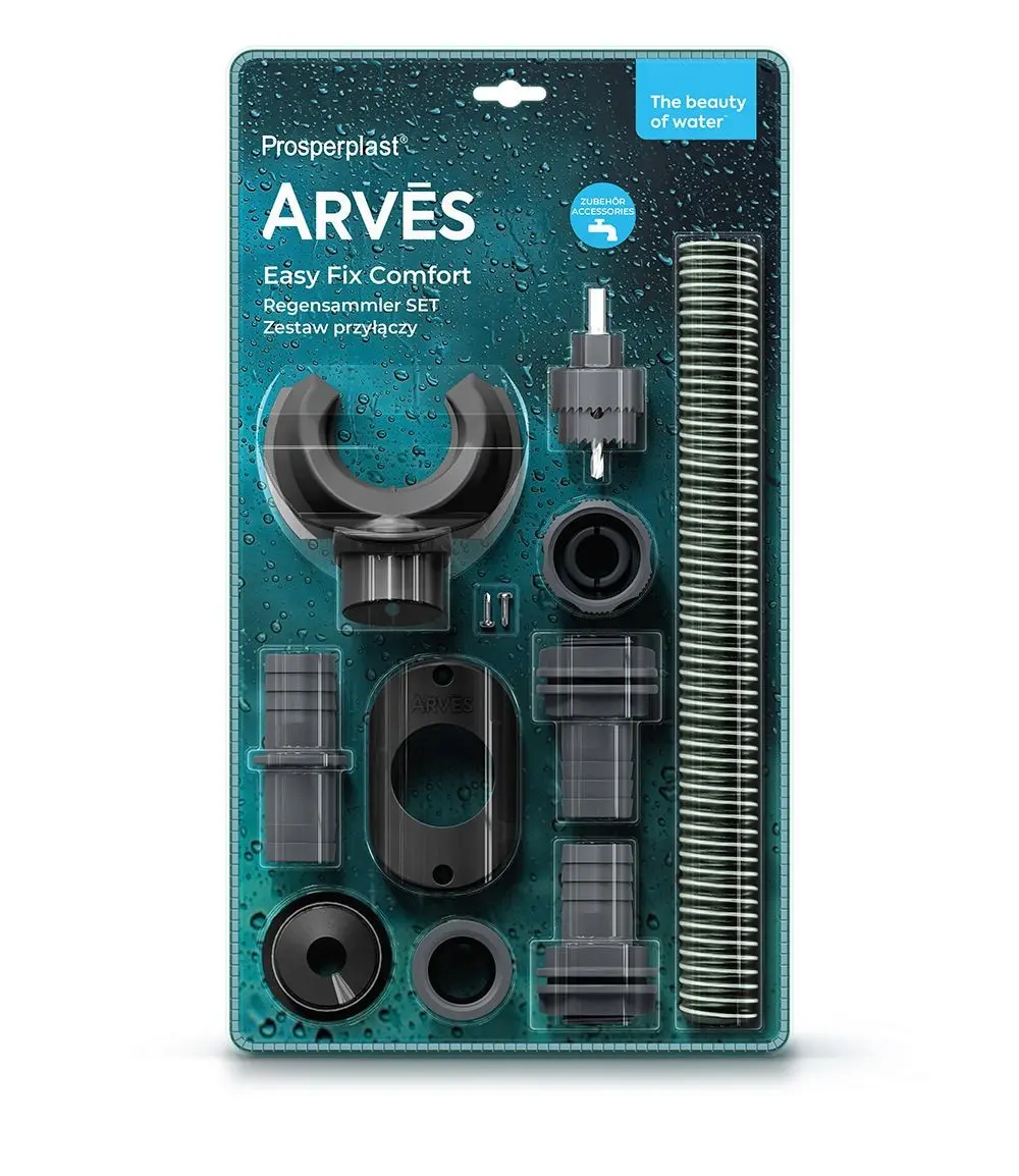 Prosperplast Sada příslušenství k nádržím na dešťovou vodu Easa Fix Comfort