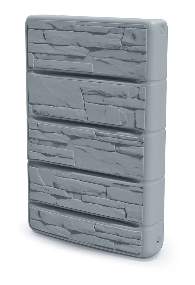 Waterform Sud na dešťovou vodu STONE WALL 400L - barva: světle šedá