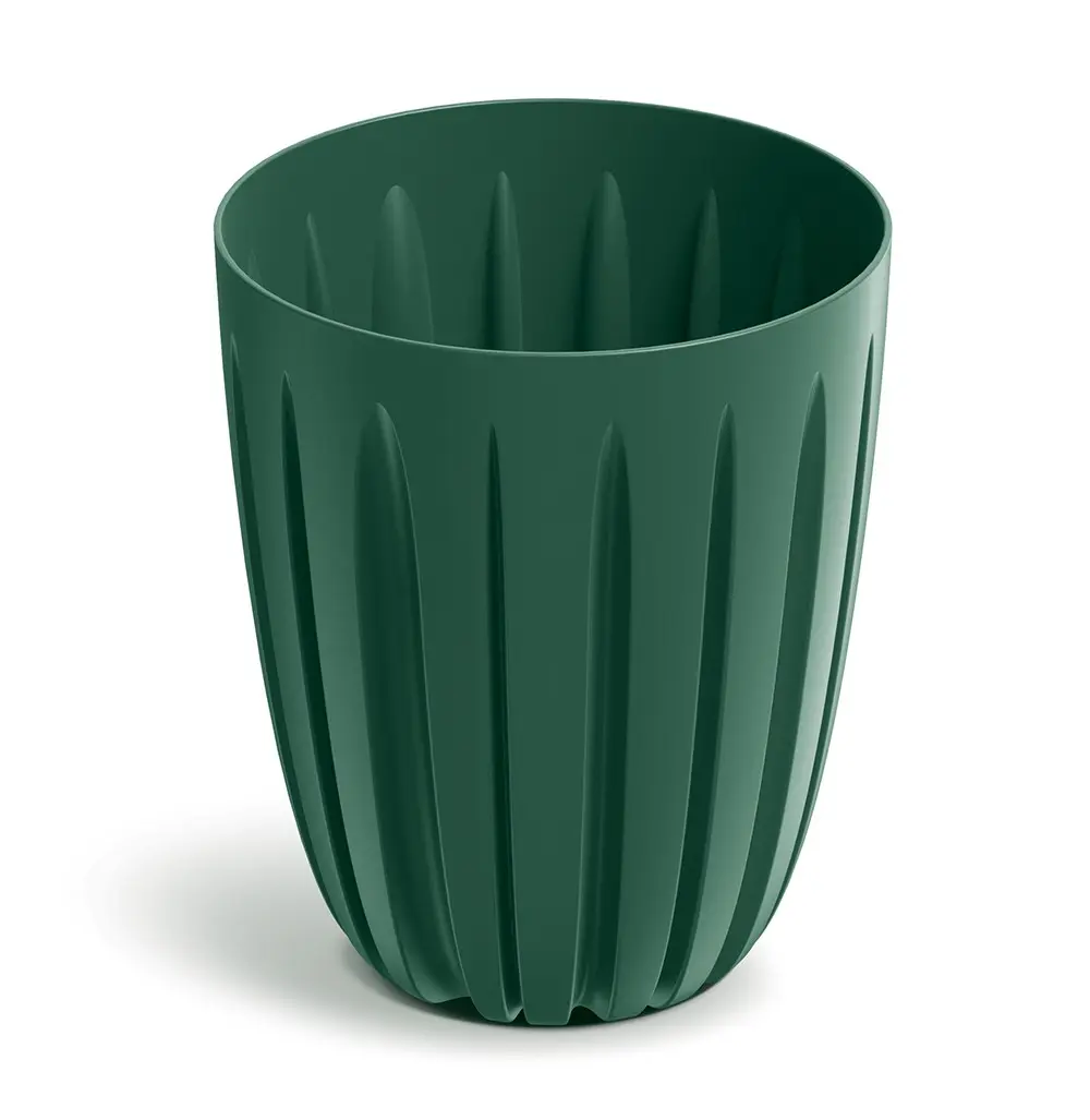 Prosperplast Květináč Warios tmavě zelený, varianta 16,3 cm