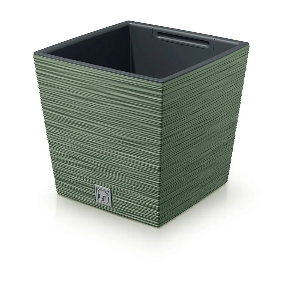 Prosperplast Květináč FUSU V zelený, varianta 30 cm