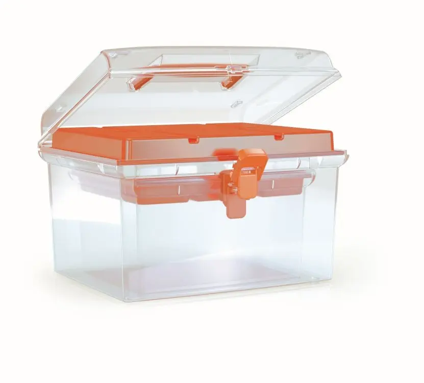 Prosperplast Sada organizérů 2v1 GEORG 24,5 x 21,4 x 15,8 cm oranžová