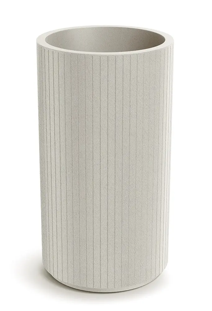 Ethick Květináč CORO ROUND HIGH 48 cm, písková