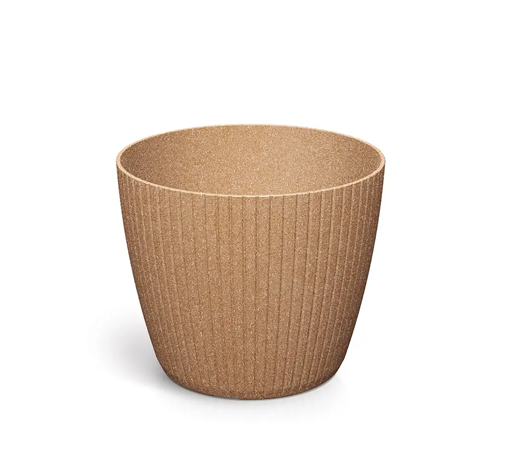 Prosperplast Květináč LAMIE ECOWOOD naturální, varianta 23,8 cm