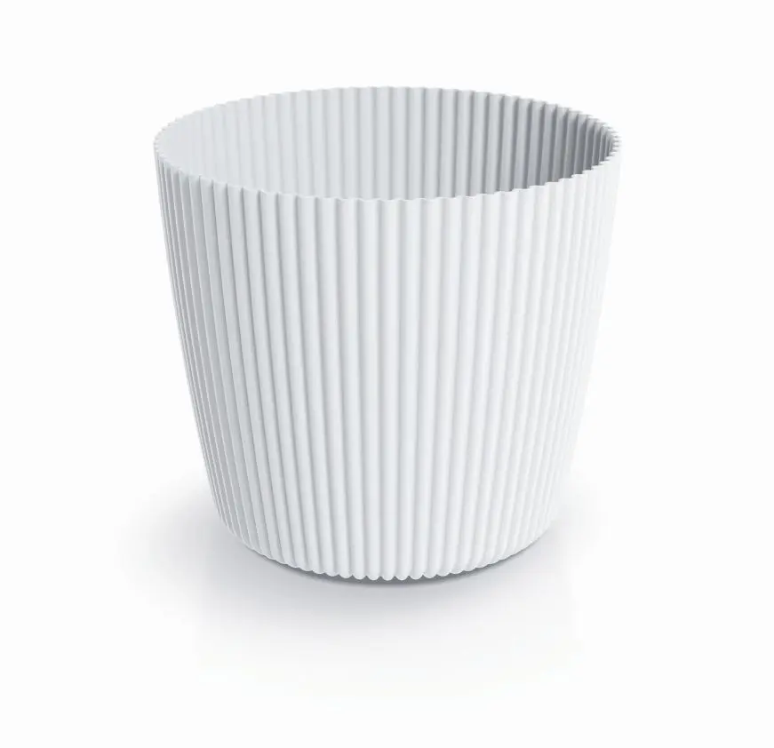 Prosperplast Květináč MILLA ROND IX bílý, varianta 23,6 cm