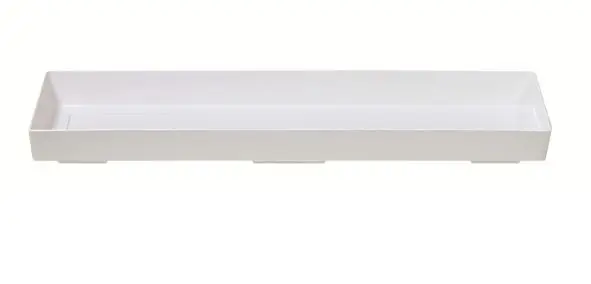 Prosperplast Miska pod truhlík ARGO bílá, varianta 70 cm