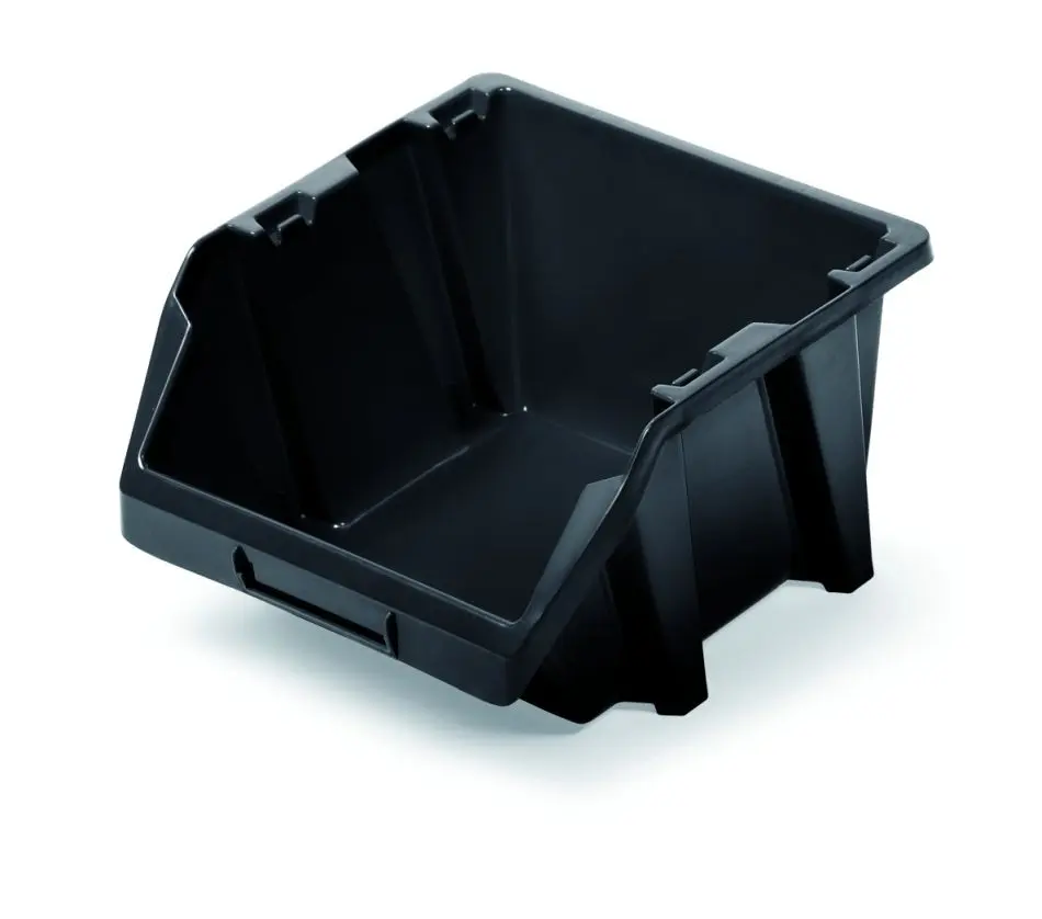 Prosperplast Úložný box BENER černý, varianta 21,4 cm