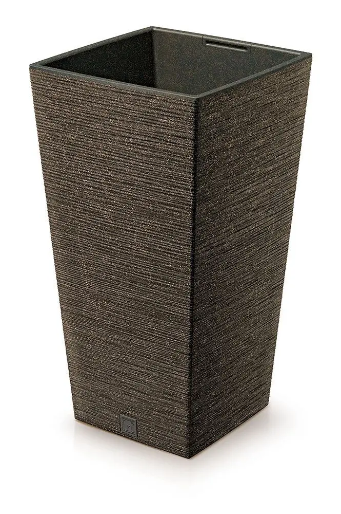 Prosperplast Květináč FUSU ECO II kávový, varianta 24 cm