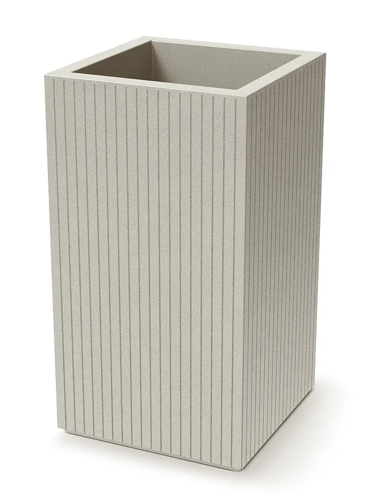 Ethick Květináč CORO SQUARE HIGH 40 cm, písková