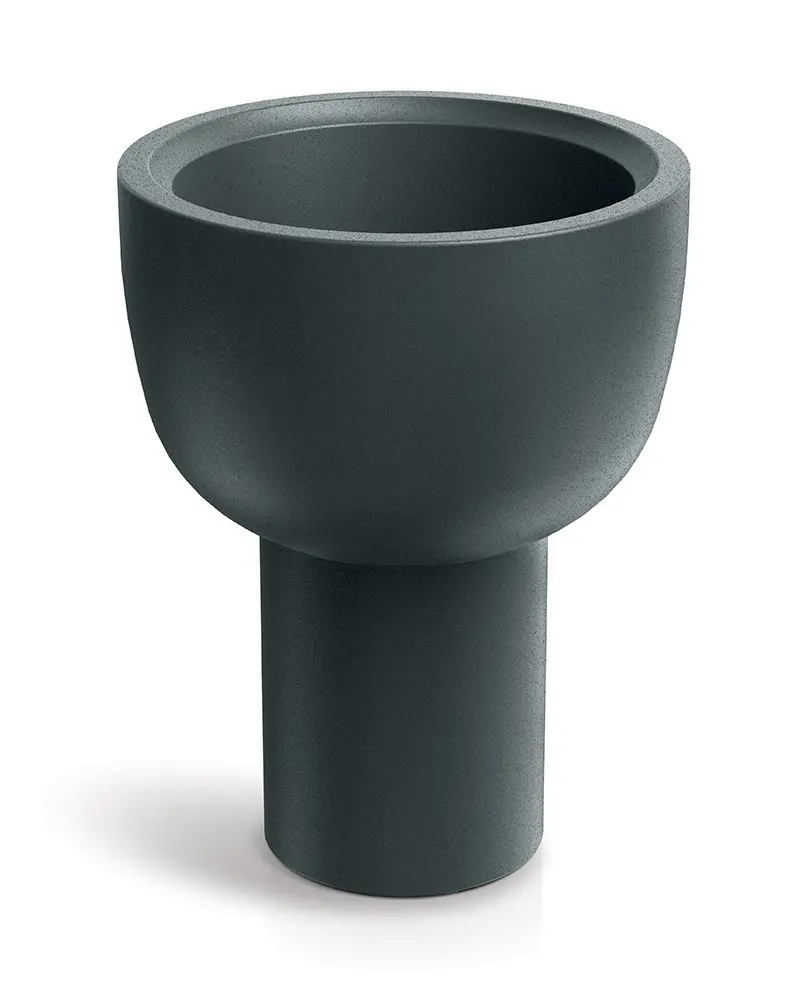 Prosperplast Květináč Moltas Vessel 40 cm grafitový