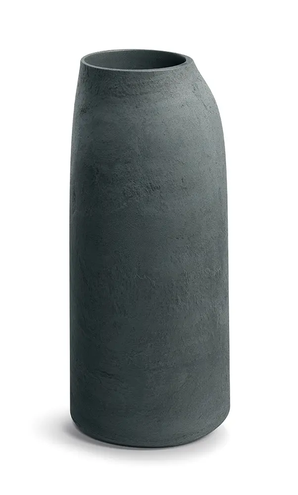 Prosperplast Plastový květináč EPOCCOS HIGHOS 46 cm grafitově šedý
