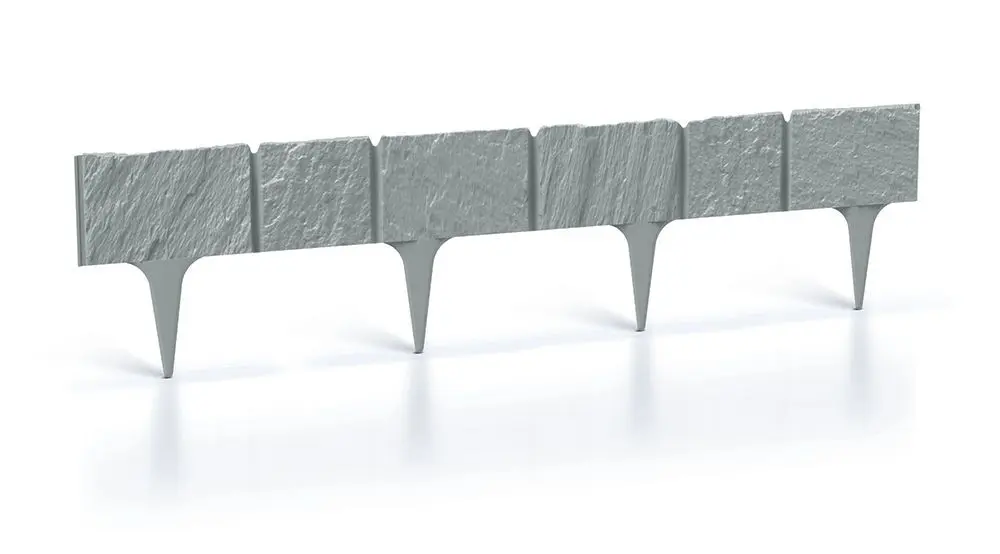 Prosperplast Travní lem GARDO STANE 390 cm beton