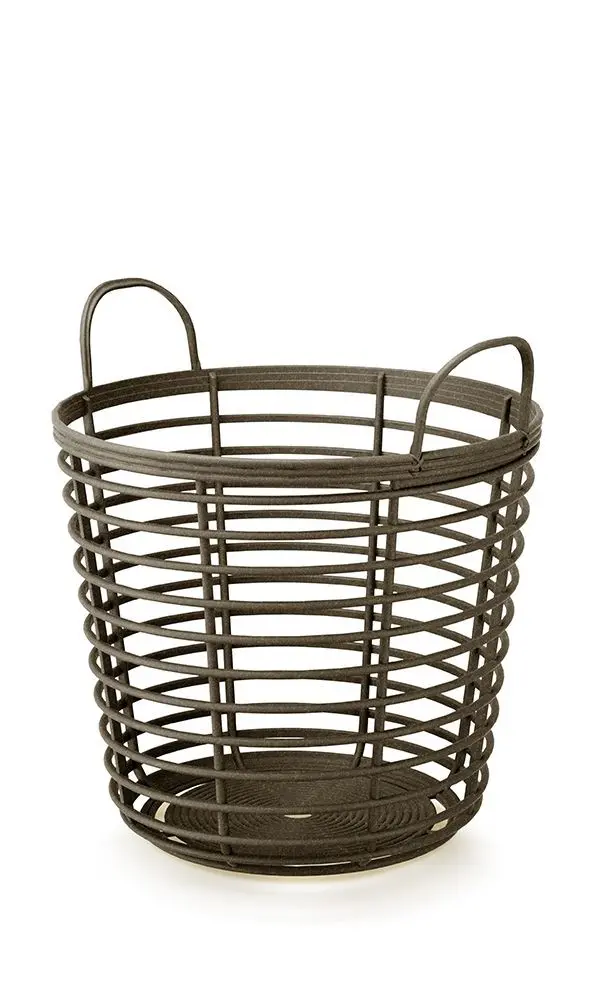 Prosperplast Koš s uchy Zania II kávový, varianta 43 cm