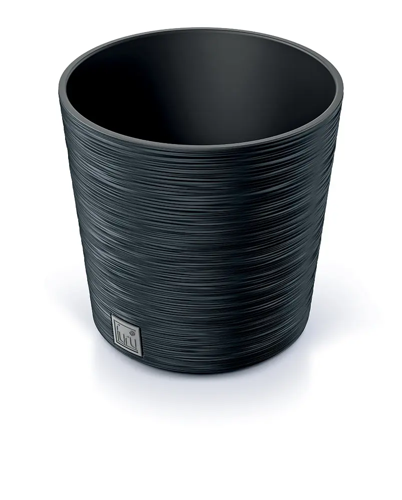 Prosperplast Květináč FUSU antracit, varianta 25 cm