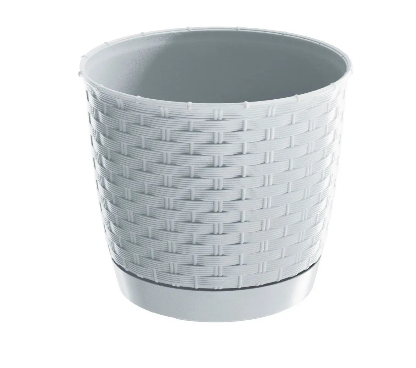 PROSPERPLAST - Květináč Ratolla 29cm bílý