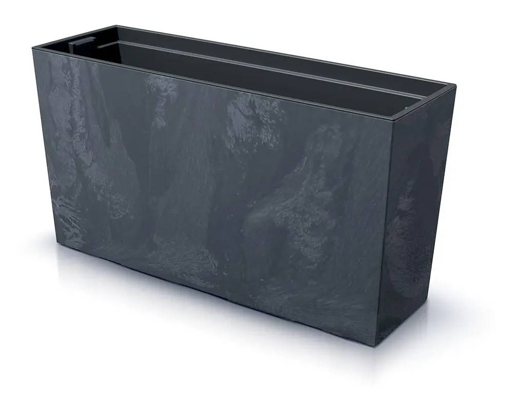 Prosperplast Truhlík s vkladem CORBI II 77 cm antracit