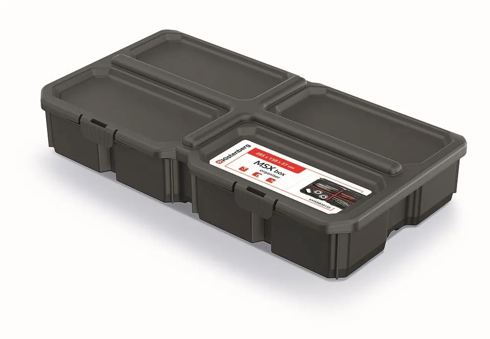 Prosperplast Organizér MESX BOX 28,5x15,8x5,7 cm černý