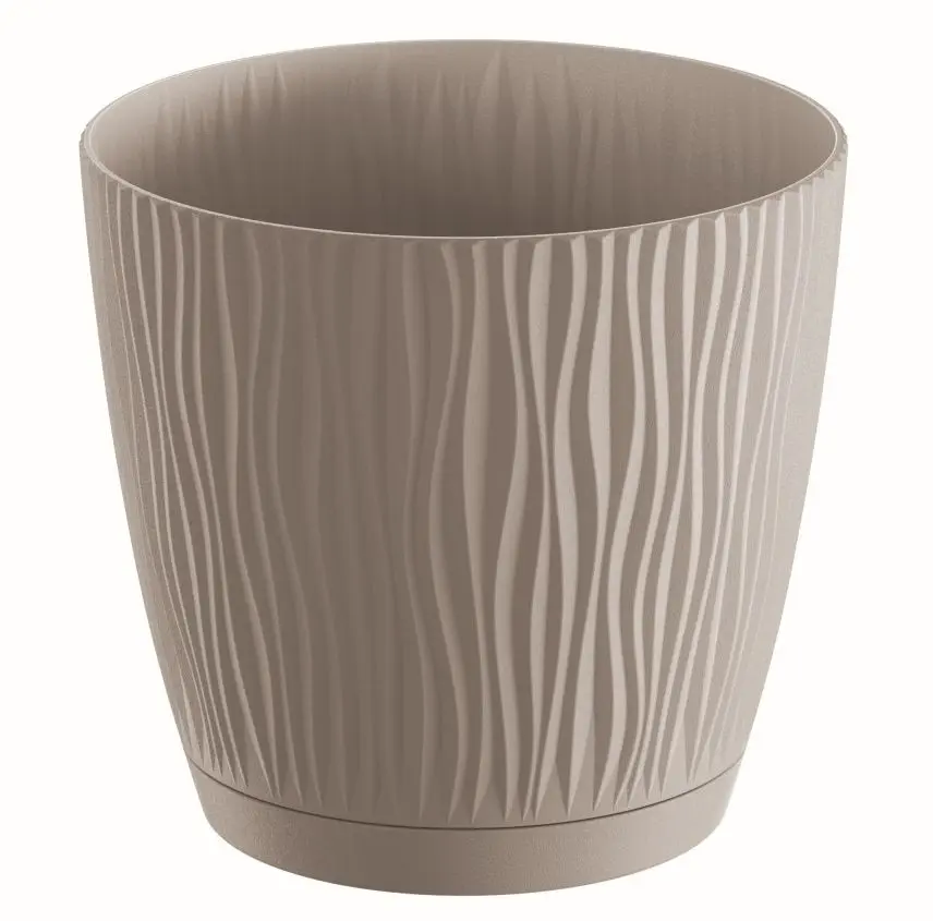 Květináč s miskou SANDY 14,9 cm