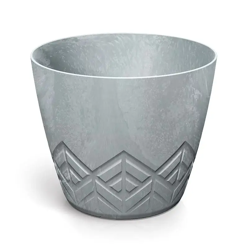 Prosperplast Květináč ARECA šedý beton, varianta