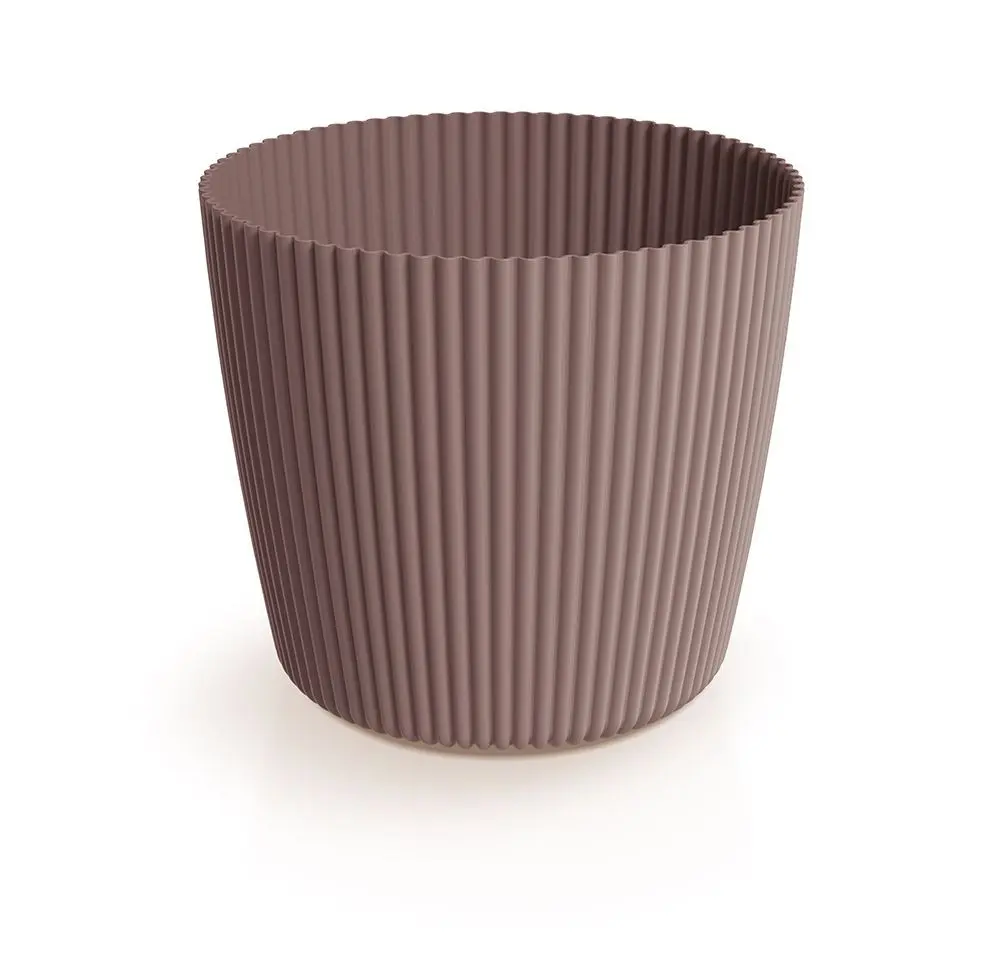 Prosperplast Květináč MILLA ROND IX marsala, varianta 19,6 cm