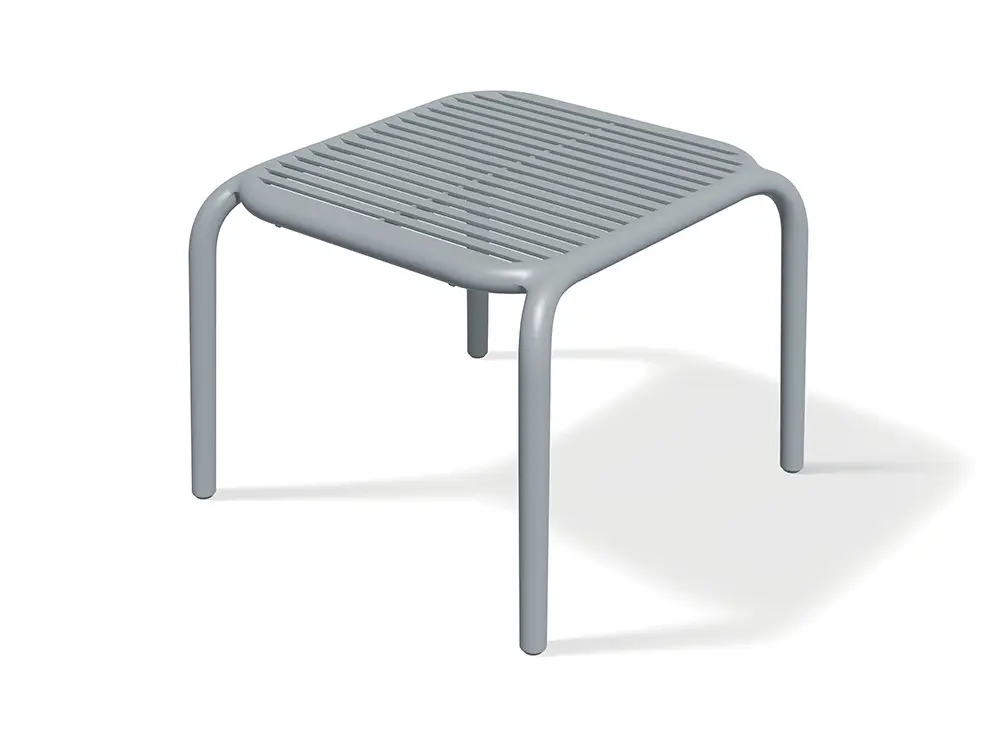 Prosperplast Zahradní odkládací stolek BRENES 54,5x53,5x41,5 cm šedý