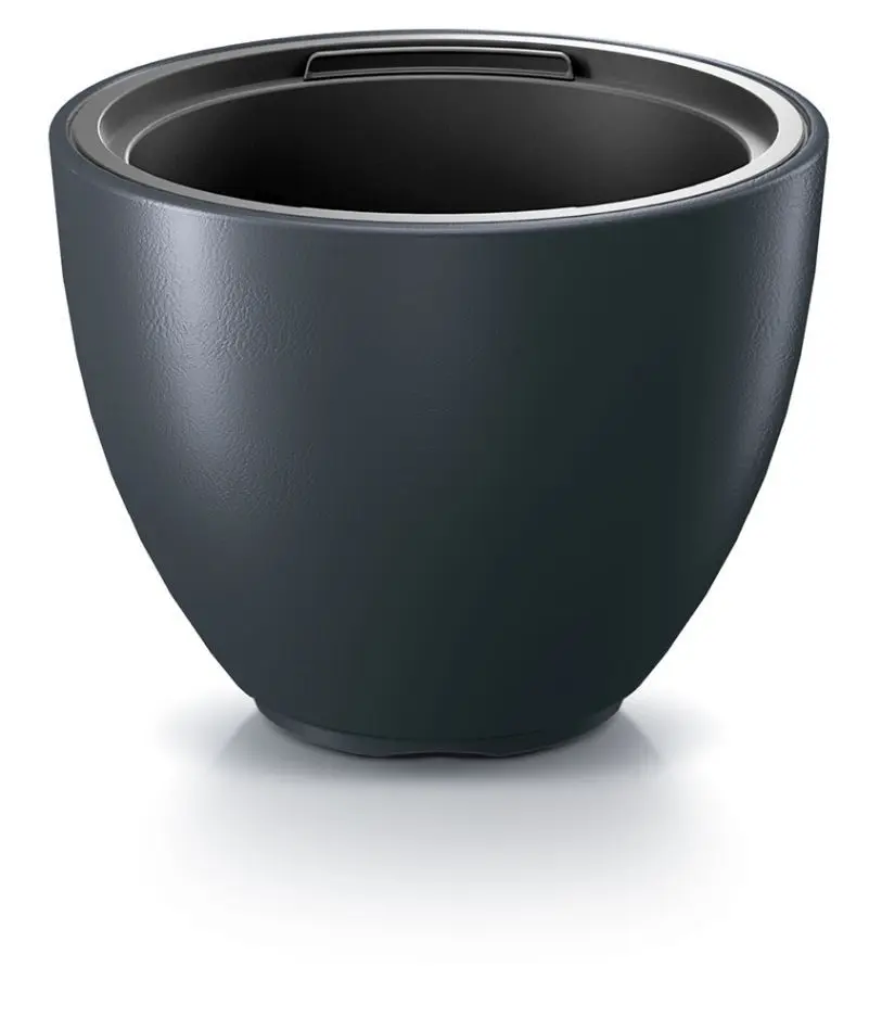 Prosperplast Květináč s vkladem HEOSE III antracitový, varianta 56,9 cm