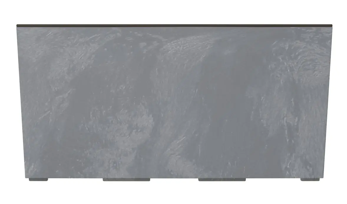 Prosperplast Truhlík CORBI betonový efekt marengo, varianta 77 cm