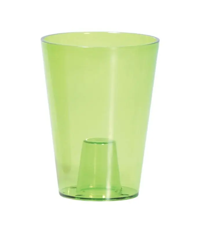 Prosperplast Květináč Coubi Orchidea Round zelený
