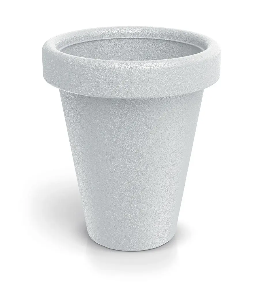 Prosperplast Plastový květináč ORIGINAL 39 cm bílý matný