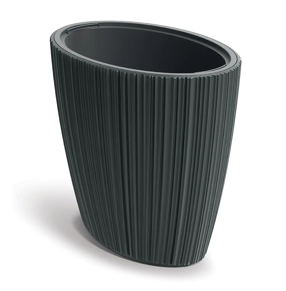 Prosperplast Květináč Oros 59,5 cm tmavě šedý