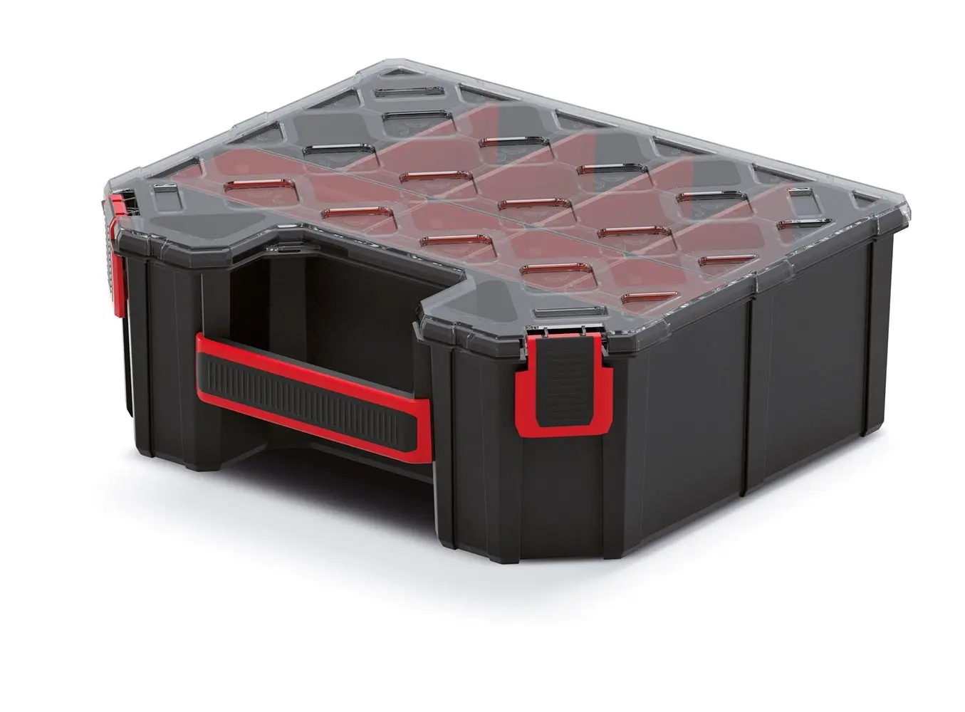 Prosperplast Vysoký organizér TIGER CABRIO PLUS III černý, varianta