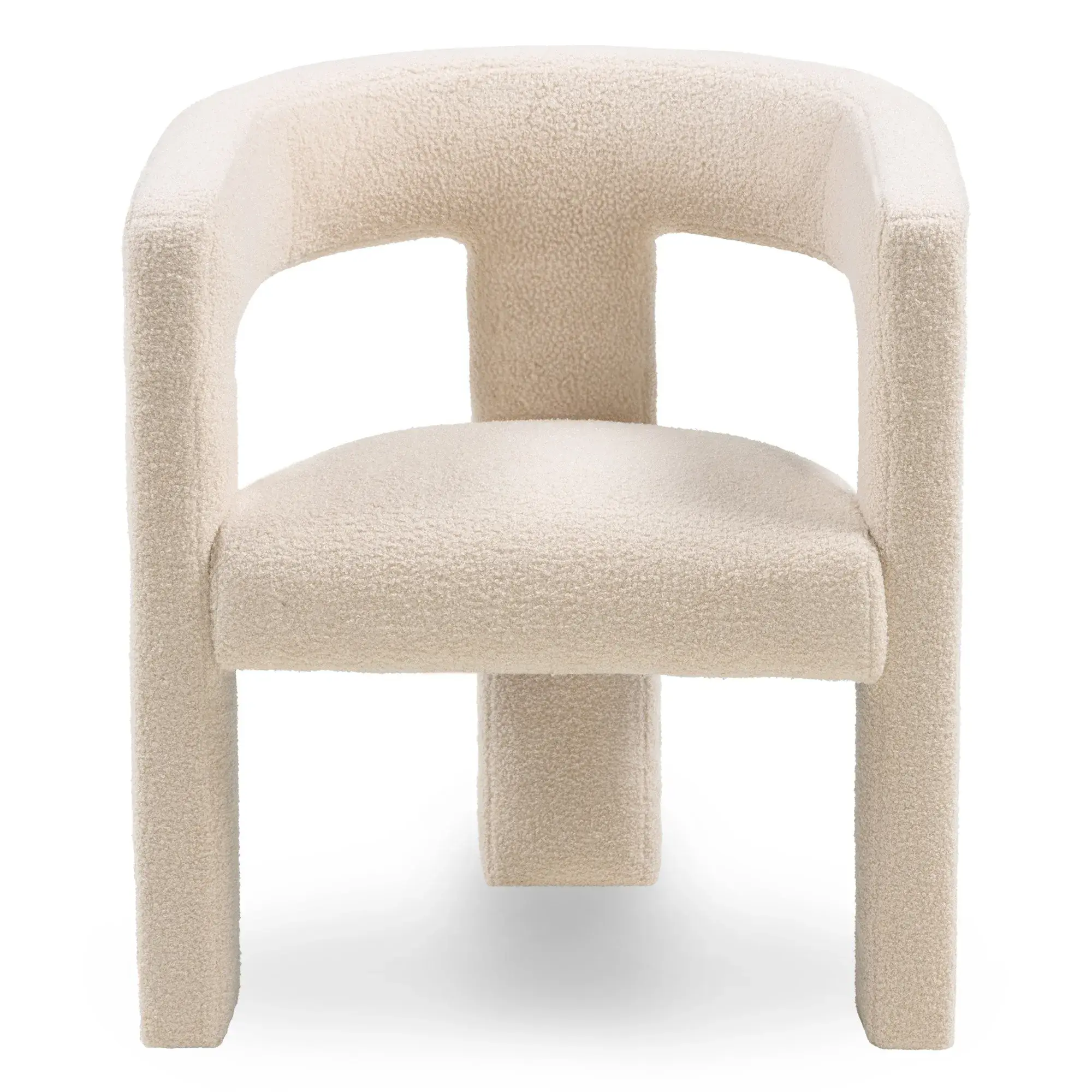 Hector Designové křeslo Lory bouclé béžové