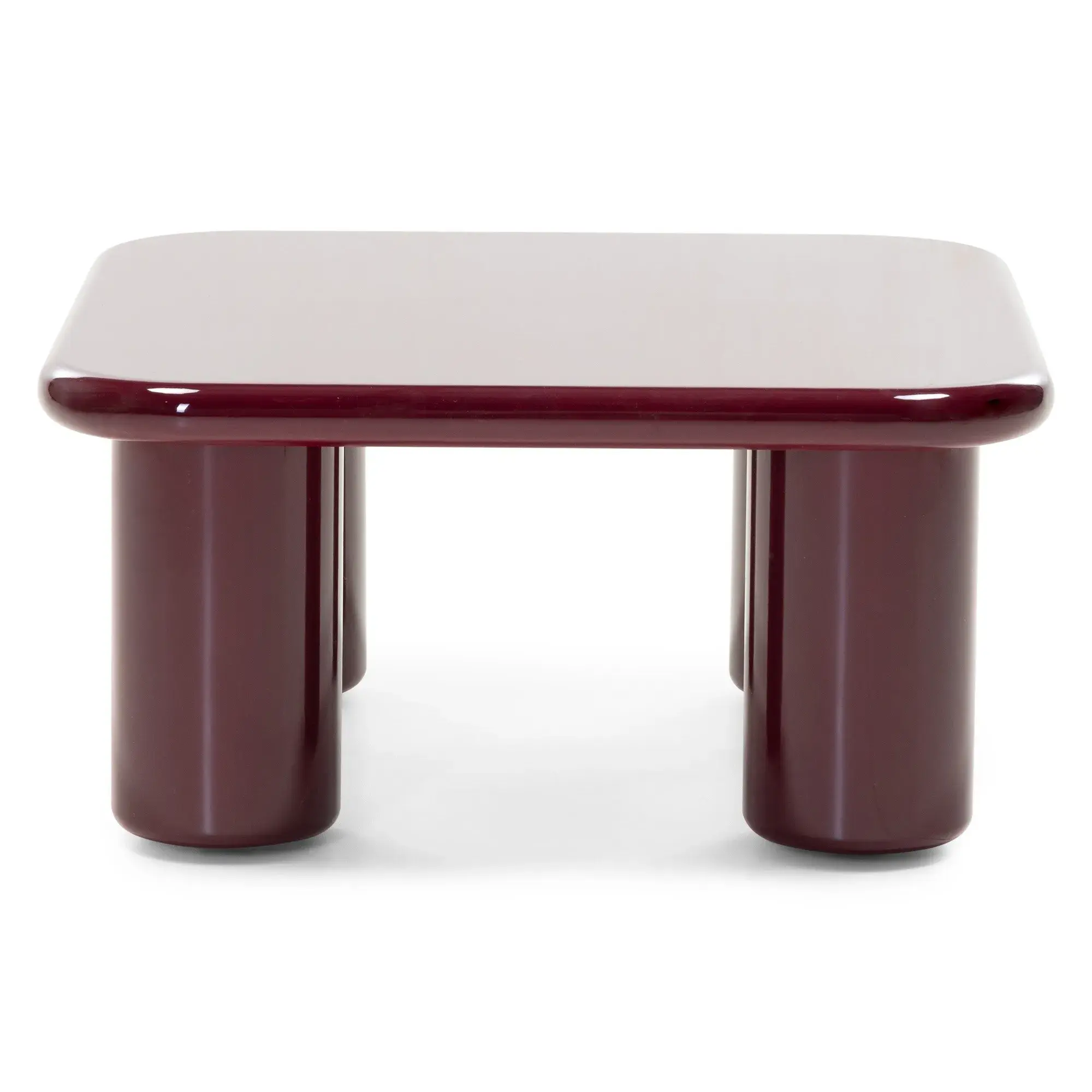 Hector Konferenční stolek Cherry 70 cm vínový/třešňový