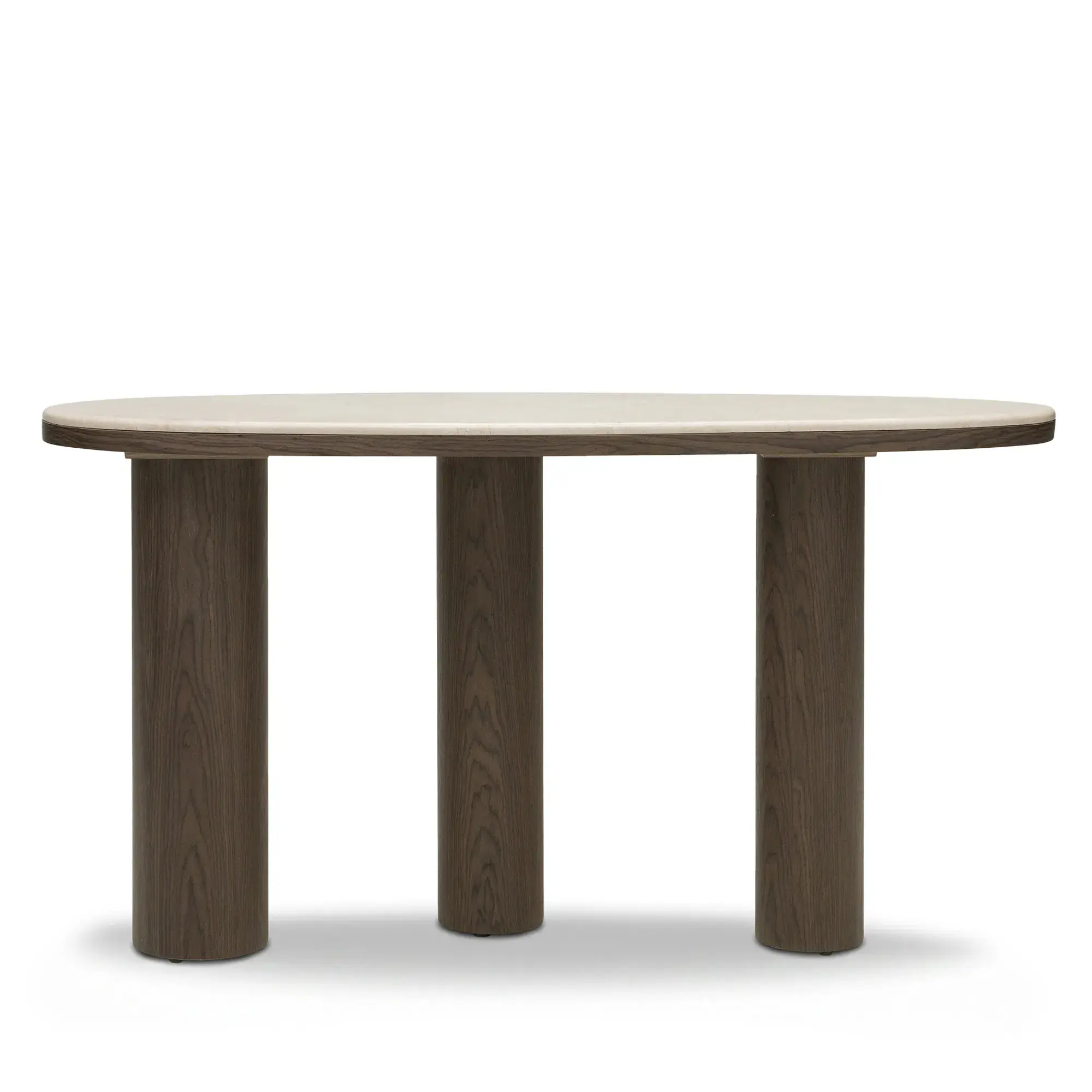 Hector Konzolový stolek Essence 150 cm mramor/ořech tmavý