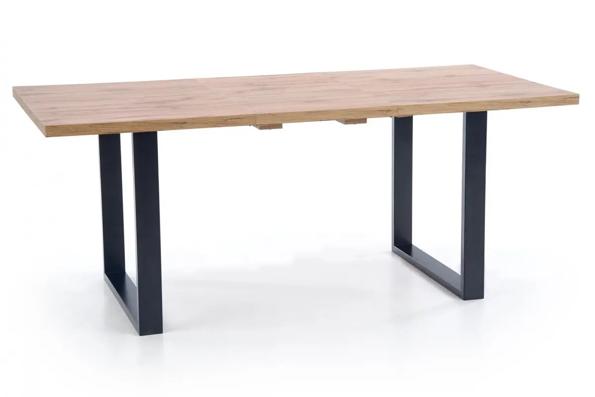 HALMAR Jídelní rozkládací stůl Mevon 2 160/210 cm dub wotan/černý