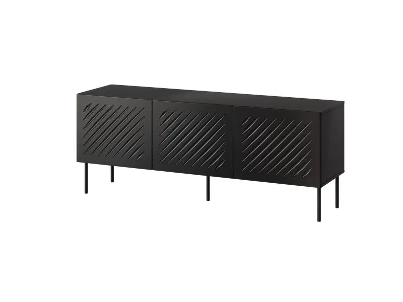 HALMAR TV stolek Siena 150 cm černý