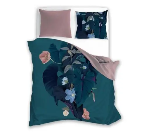 Faro Bavlněné povlečení Trendy 008 220x200 cm + 2x 70x80 cm tyrkysové/růžové